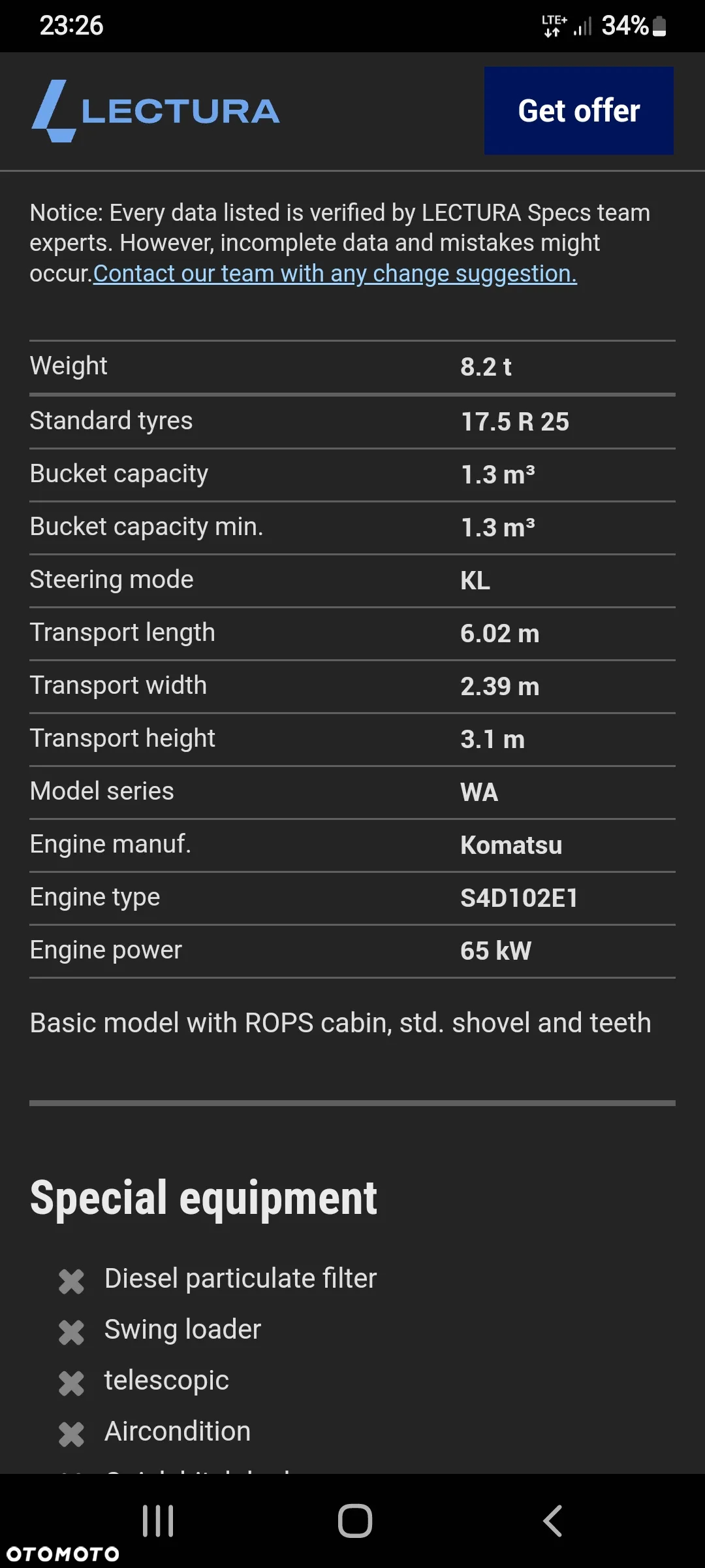 Komatsu WA 120-3 - 22