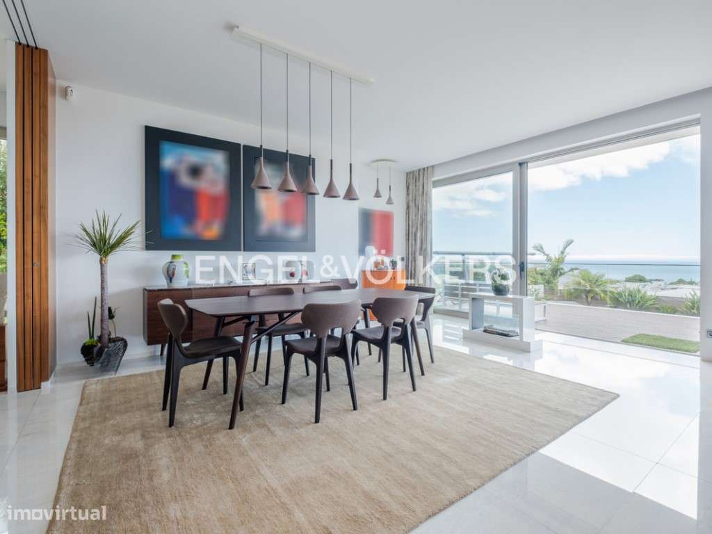 Moradia de Luxo com Piscina e Excecional Vista Rio e Mar em Oeiras - Grande imagem: 4/30