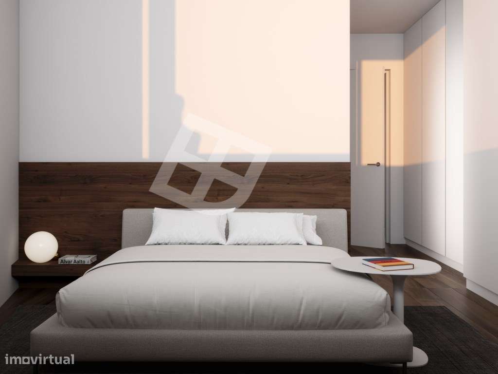 Apartamento T2 C/ Terraço Ajardinado - Centro de S. Bernardo - Grande imagem: 5/21