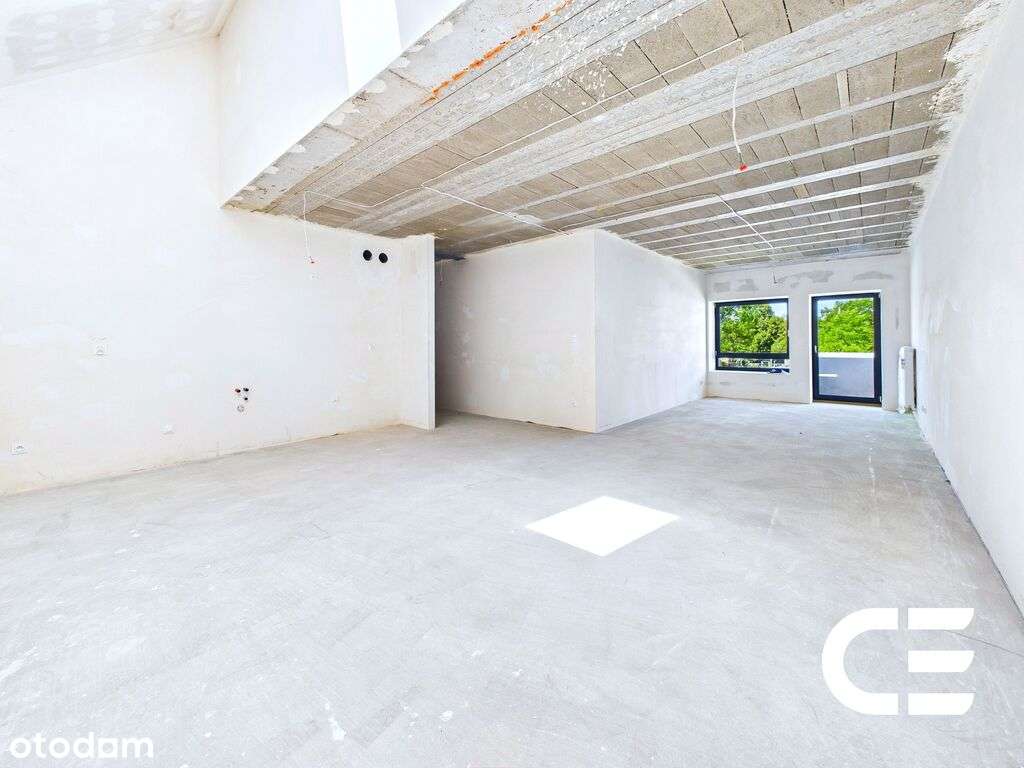 Mieszkanie, 1 pok. – 55 m²  | Balkon | Wysokie sufity | Folwark