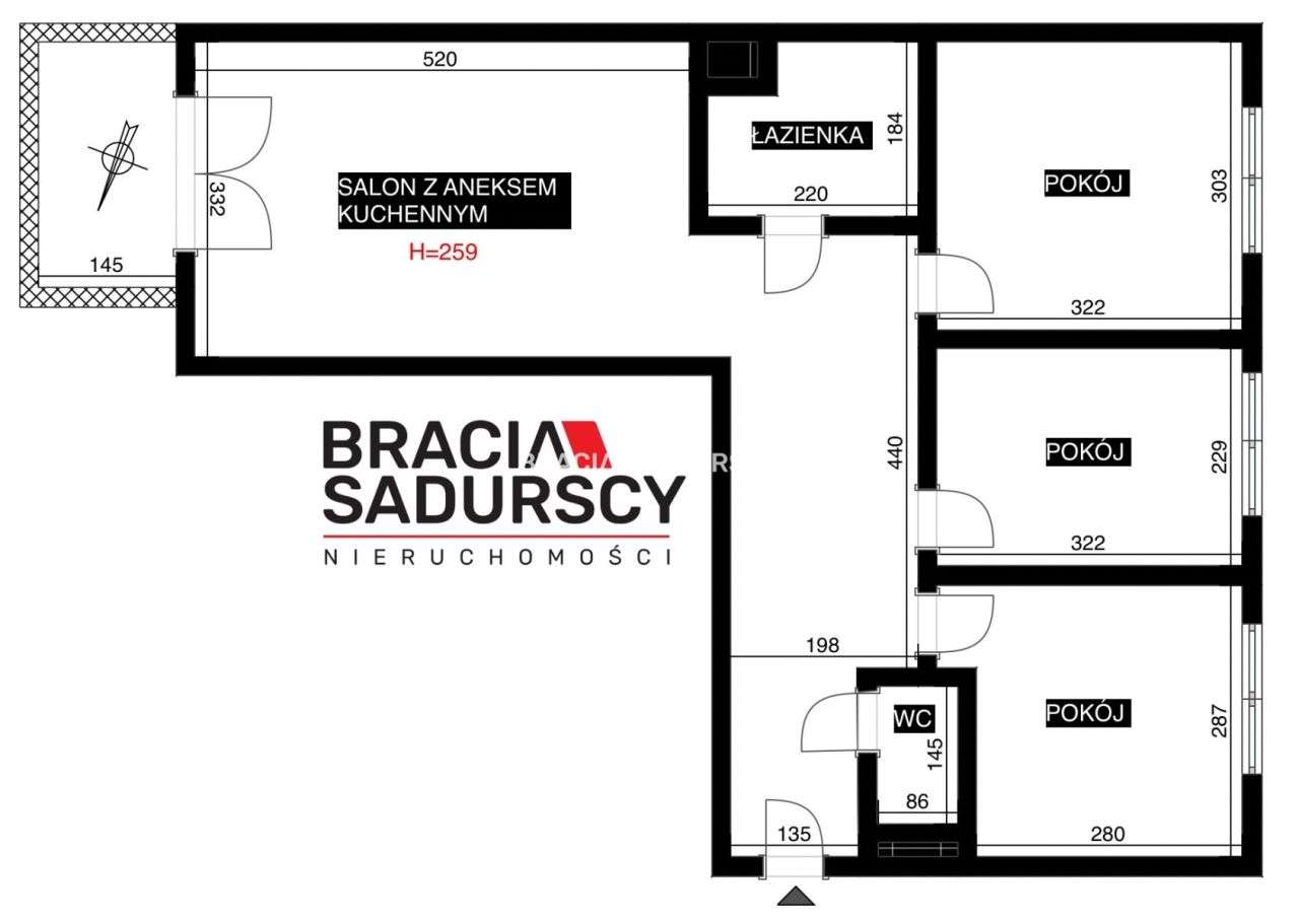 Duże mieszkanie idealne dla rodziny.-2