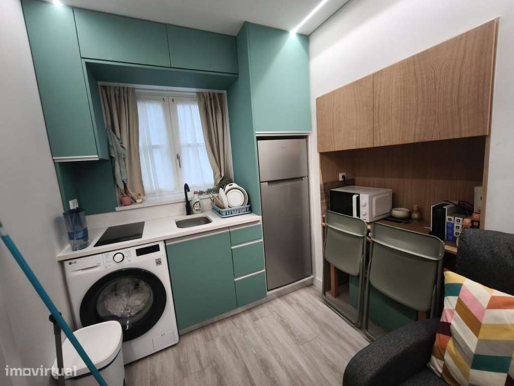 Fantástico apartamento T0 no centro de Viana do Castelo - Grande imagem: 5/6