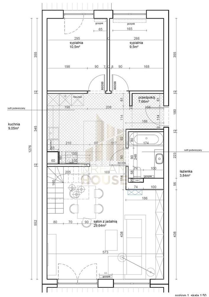 Luksusowy apartament w centrum z tarasami 2x Garaż-18