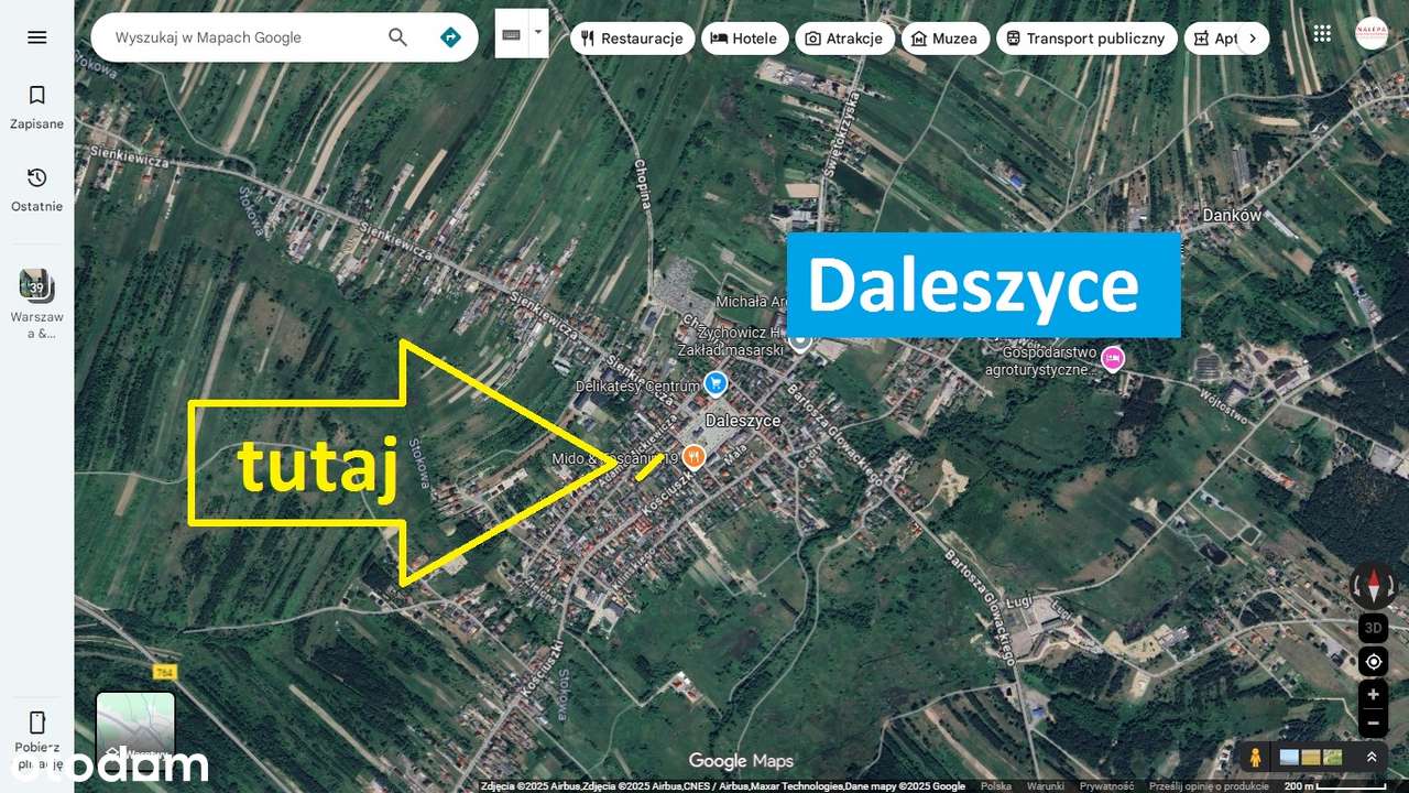 na sprzedaż budowlana w centrum Daleszyc 170m od rynku-3
