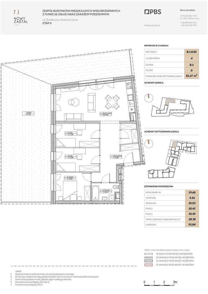 Nowy Zastal | mieszkanie 4-pok. | B.1.0.02 - Pełny obrazek: 2/7