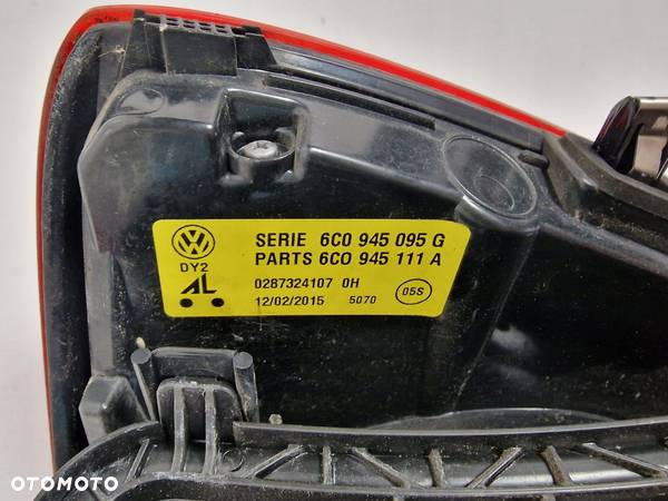 VW POLO 6C0 VI LAMPA TYLNIA LEWA ORG. 6C0945095G - 4