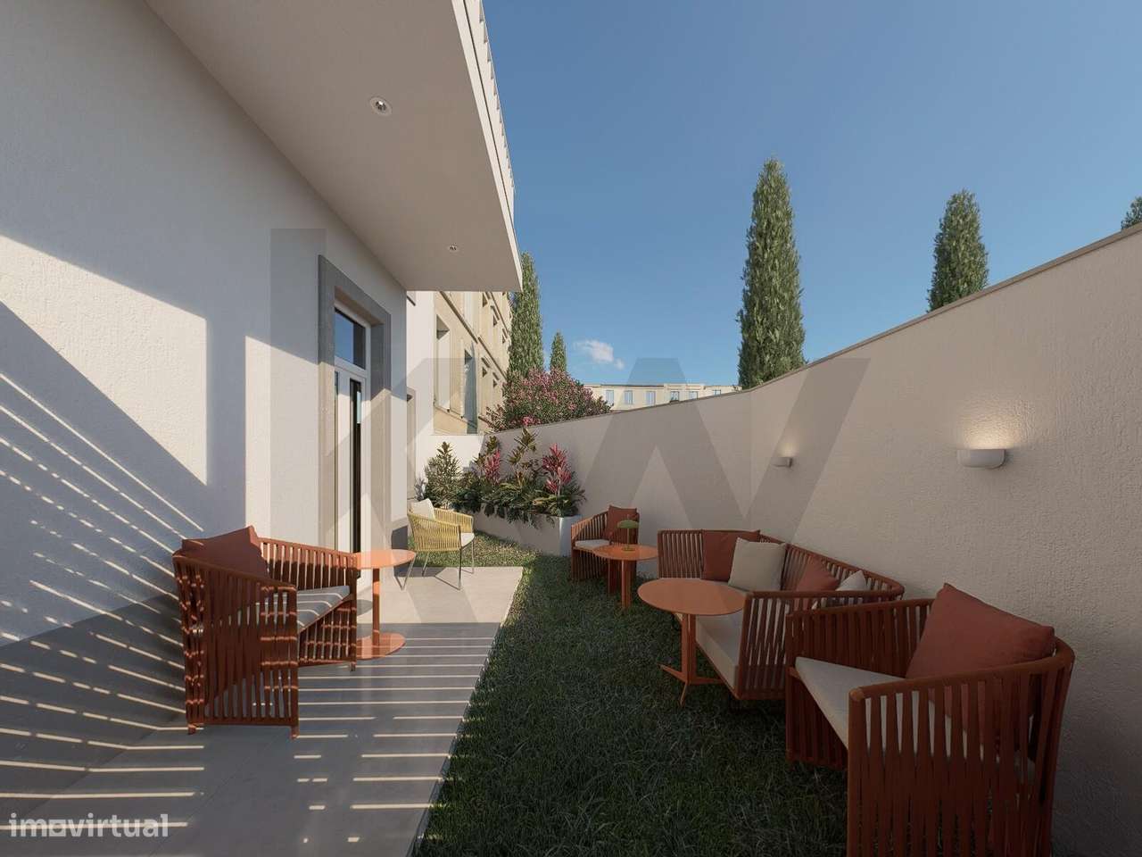Apartamento T1 com terraço e jardim na Estrela, Lisboa-3