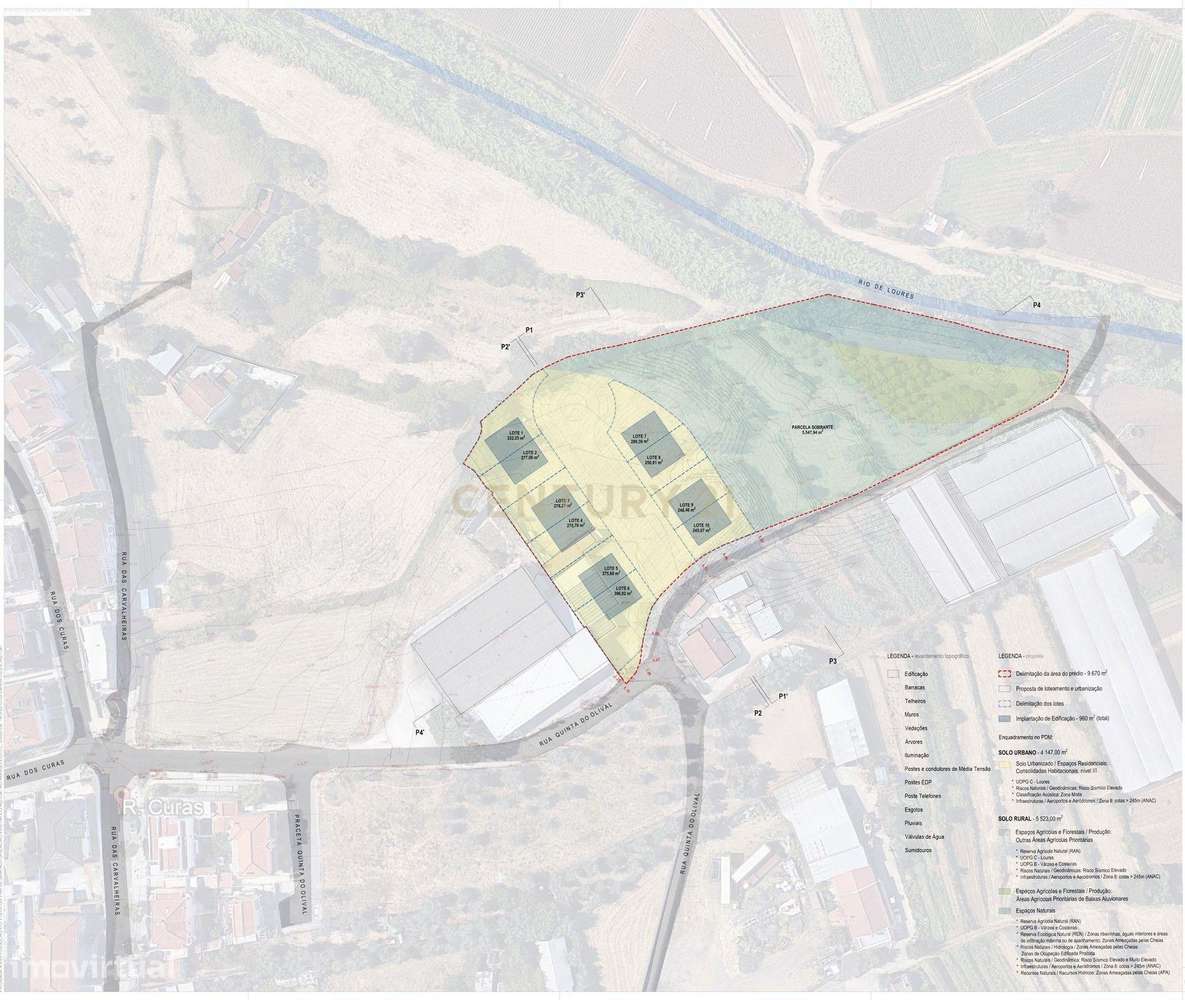 Terreno com PIP aprovado para 10 Moradias, na melhor zona de Loures. - Grande imagem: 4/12