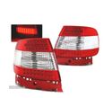 FAROLINS TRASEIROS LED PARA AUDI A4 94-00 VERMELHO BRANCO - 1