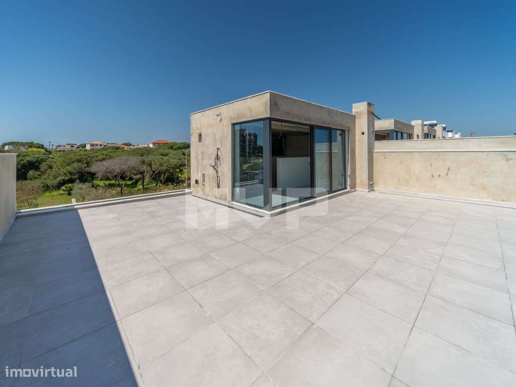 Moradias V3+1 com piscina | Gambelas - Design contemporâneo-17