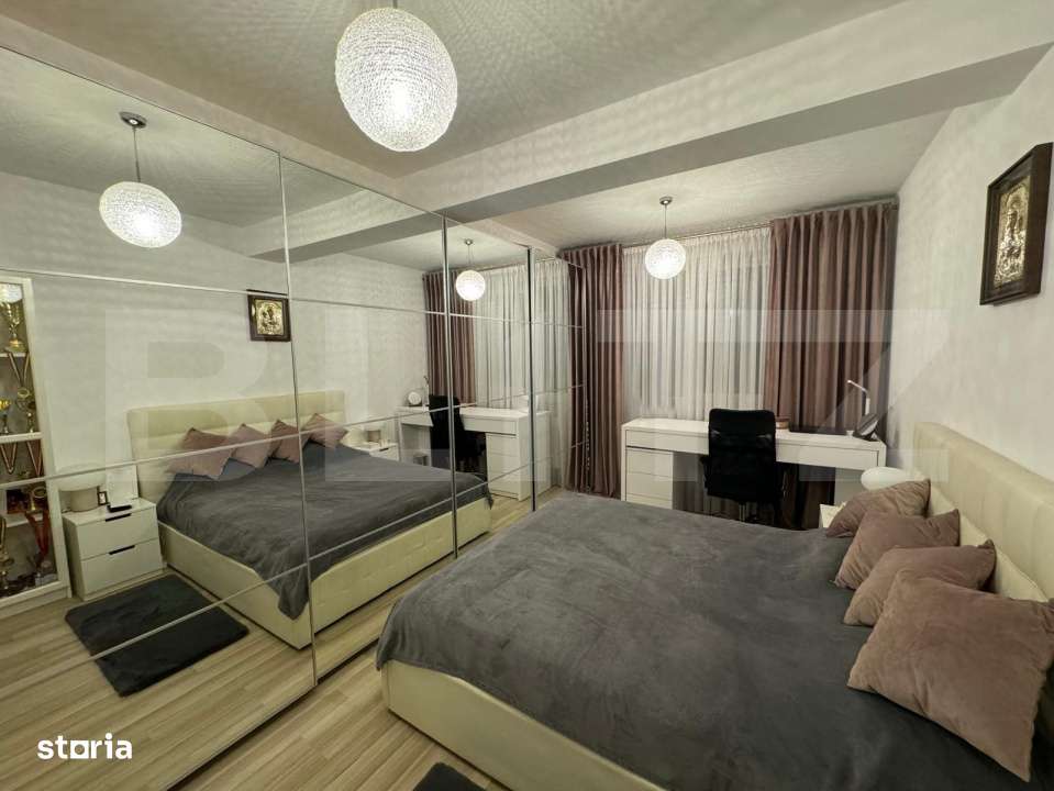 Apartament de vanzare, cu 3 camere, mobilat si utilat, zona centrala - Imagine principală: 4/11