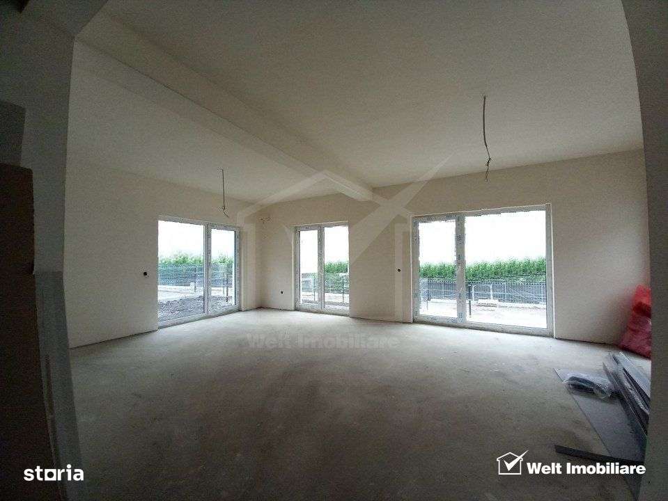 Duplex in complex, semifinisat, Chinteni, 4 dormitoare, 3 bai - Imagine principală: 2/8
