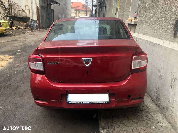 Dezmembrez Dacia Logan 2 1.2 benzina 2014 rosu visiniu - 3