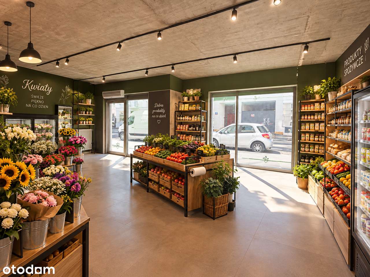 Lokal 51 m² z witrynami przy ruch. ulicy w nowym budynku na Pradze