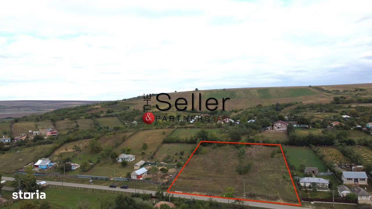 Ultima parcelă din 4. Teren intravilan 1000 mp. - Imagine principală: 4/11