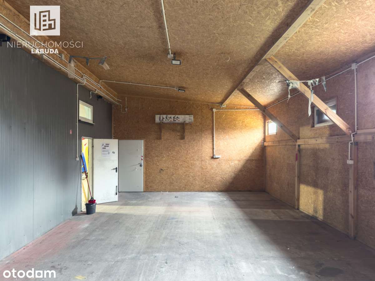 Hala 320m² przy głównej drodze w Zblewie-14