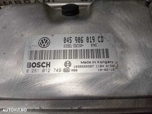 ECU Calculator Motor Volkswagen Polo 9N 1.4 TDI 2005 - 2010 Cod 045906019CD 0281012749 [M4398] - 4
