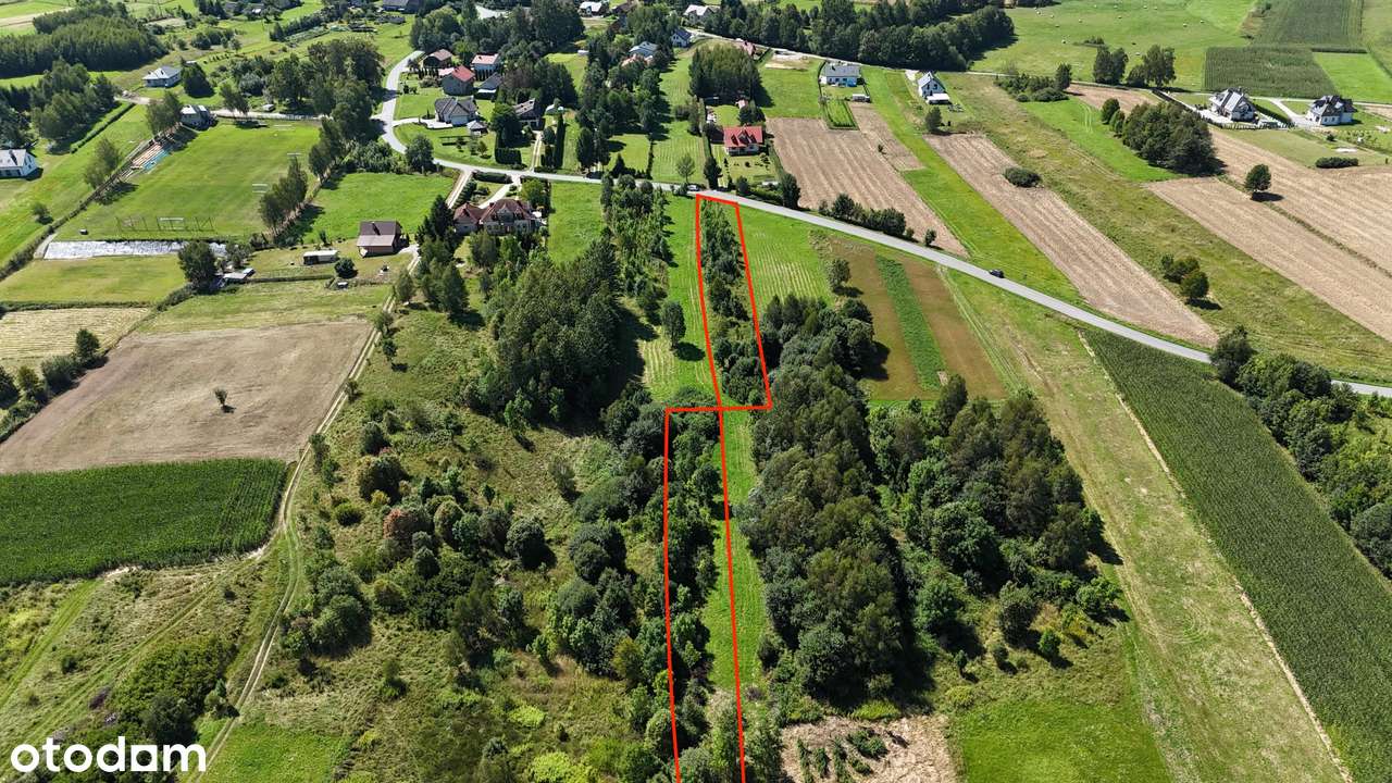 Dwie działki o łącznej powierzchni 28 arów w pobliżu Brzozowa - Pełny obrazek: 4/5