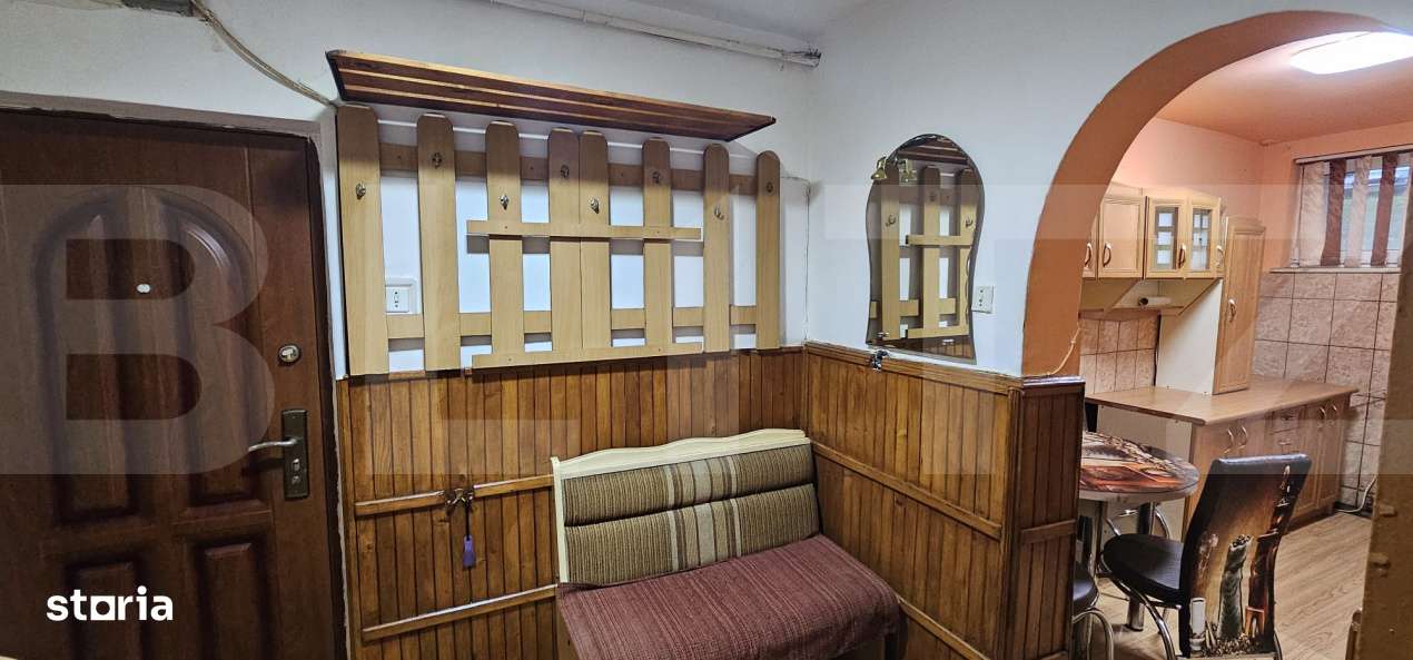 Apartament cu 2 camere, parter inalt cu balcon, cartierul Simeria - Imagine principală: 5/7