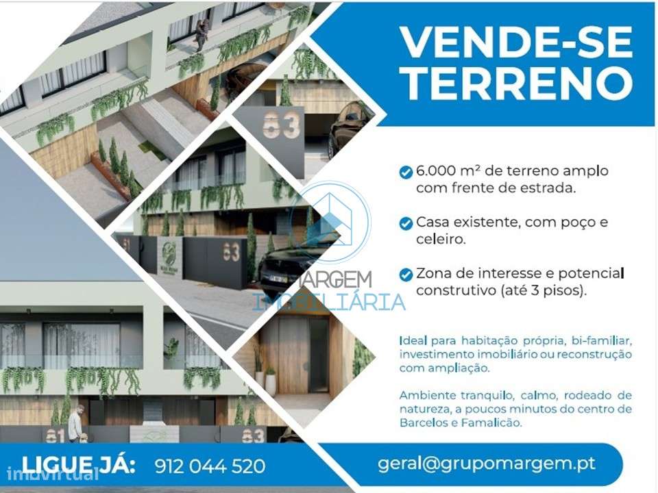 Terreno construção e cultivo – 6000m2 c/moradia devoluta - Grande imagem: 5/31