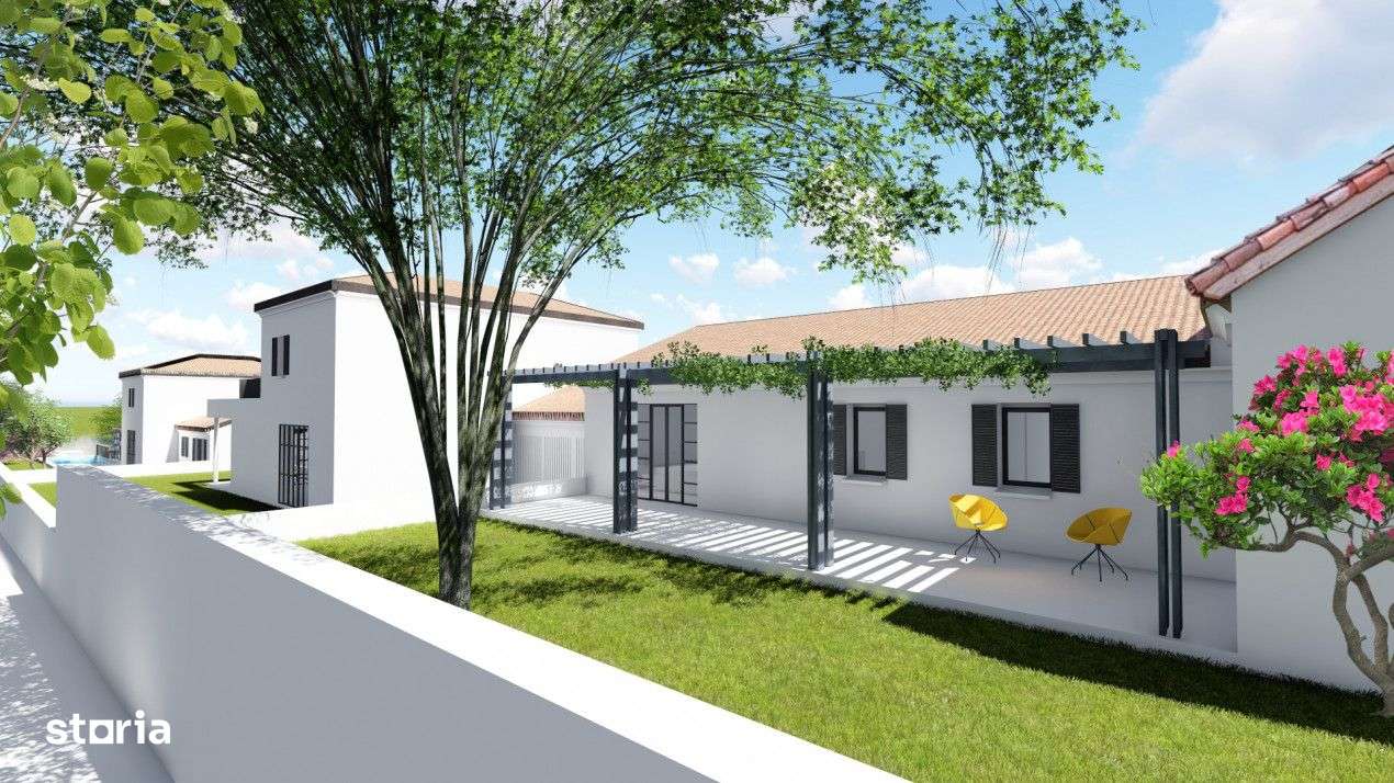 Vila mediteraneana, cartier cu iesire la lac, zona relaxare, peninsula-5