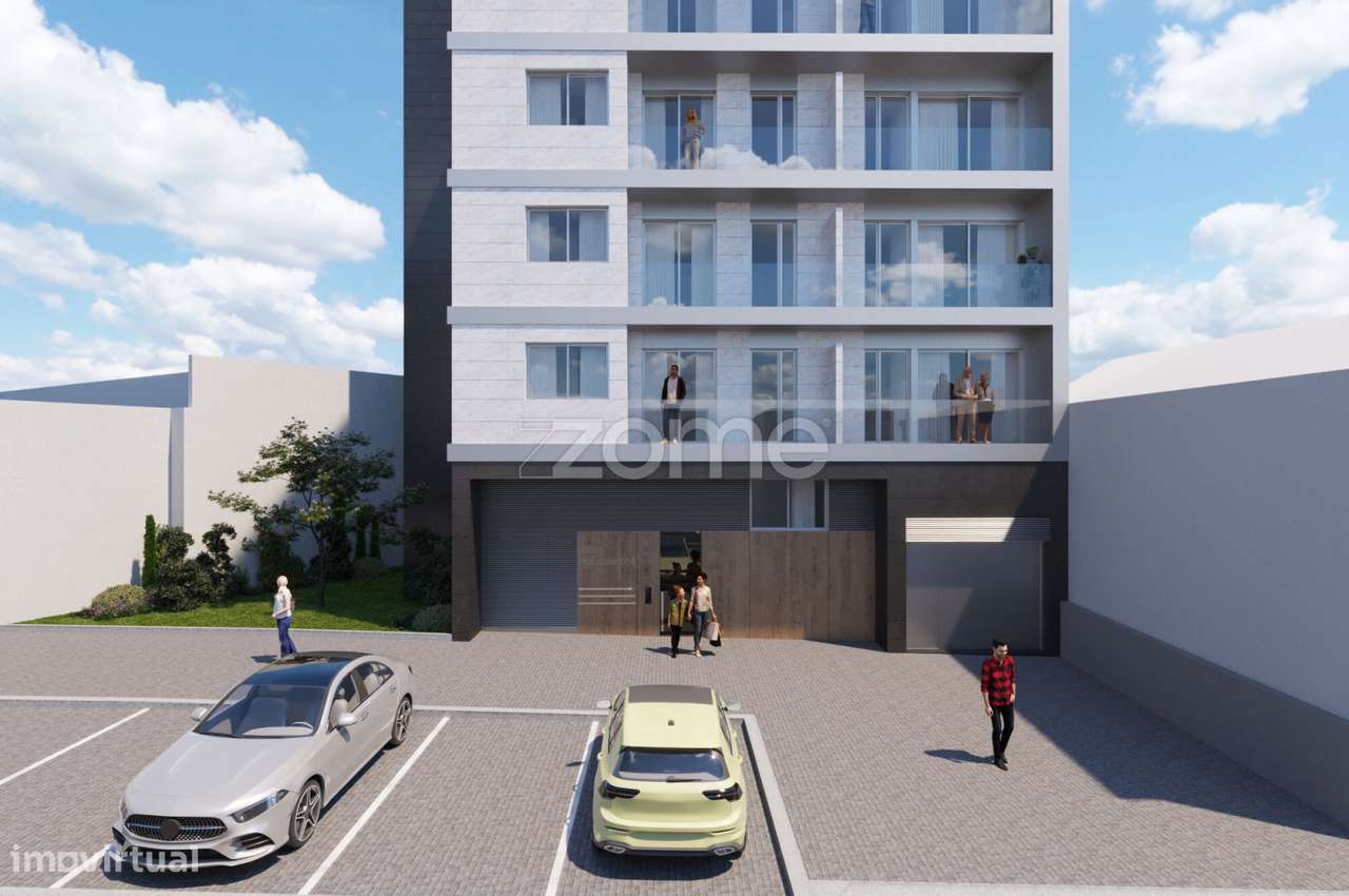 Apartamento T2 (T1+1) com garagem no Centro da Maia! - Grande imagem: 4/15