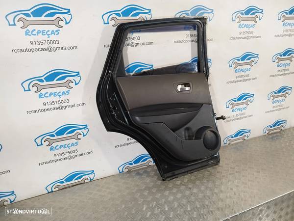 PORTA TRASEIRA TRÁS ESQUERDA NISSAN QASHQAI J10 H2101JD0MC QASHQAI +2 FECHO ELEVADOR MOTOR PUXADOR VIDRO - 6