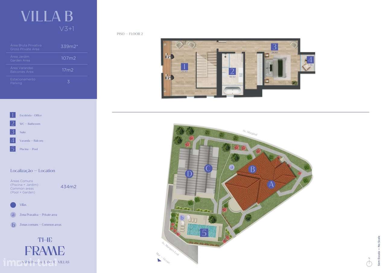 Moradia T3+1 no Empreendimento THE FRAME no Estoril, Cascais-17