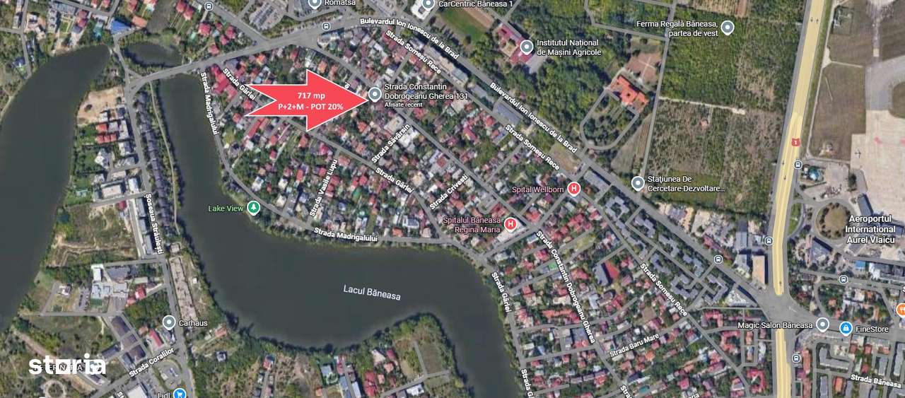 Teren 717mp Nord Baneasa Dobrogeanu Gherea Sisesti Ionescu de la Brad-1