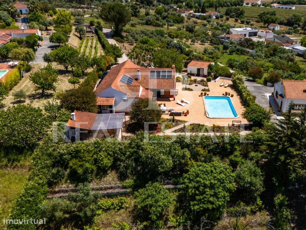 Encantadora Casa de Campo T5 com vista ampla para o campo - Jardim,...-52