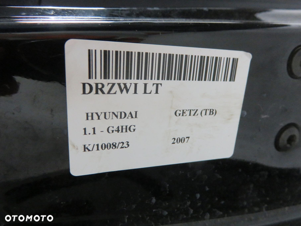 DRZWI LEWE TYLNE HYUNDAI GETZ (TB) EB HB - 8