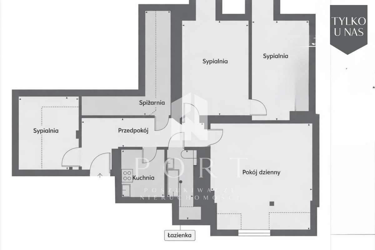 4 pokoje przy Starym Mieście w Gdańsku.-11