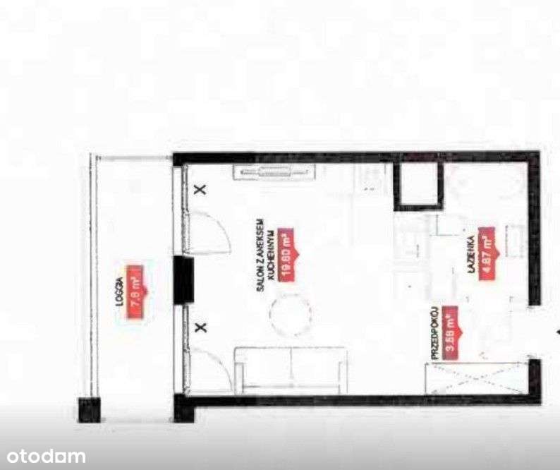 Nowe 2 pokoje, 37 m2 oddane ul. Wołoska - Pełny obrazek: 4/11