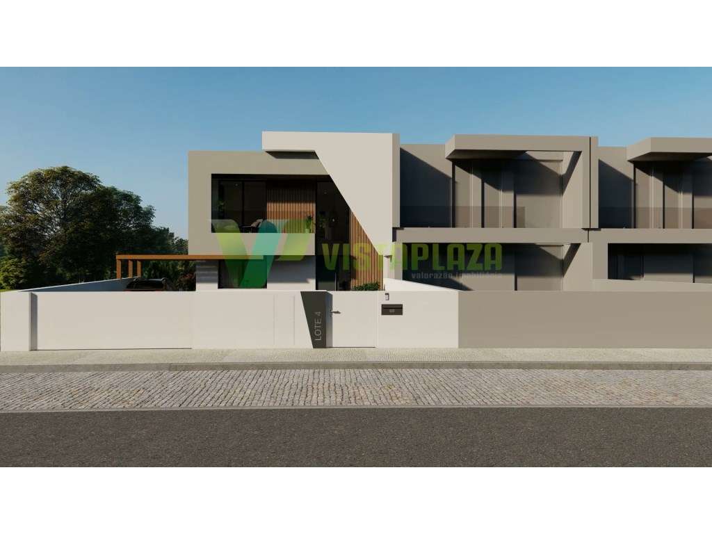 Moderna Moradia T4 em Construção com Terraço e Piscina à venda em S... - Grande imagem: 5/25