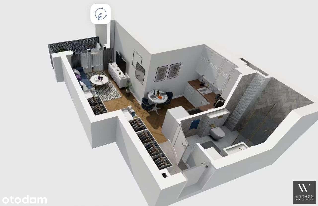 Komfortowa garsoniera + balkon| Promocja-3