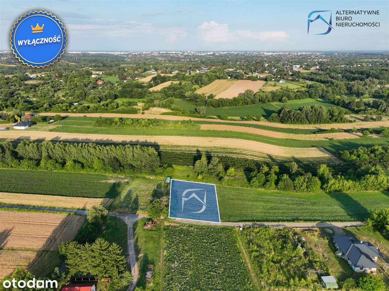 Działka budowlana Dąbrowica Gm. Jastków - Pełny obrazek: 2/13