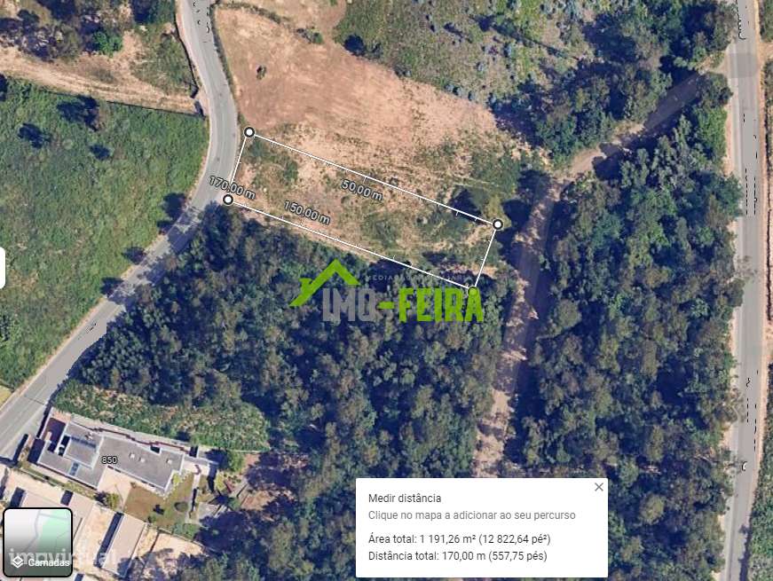 TERRENO COM 1200M², Santa Maria da Feira - Grande imagem: 4/7