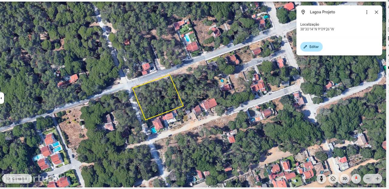 Terreno c/ Projeto Aprovado – Lagoa de Albufeira (Sesimbra) - Grande imagem: 3/11