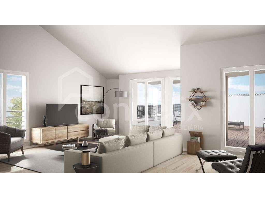 Apartamento T4 duplex com 287,5 m2 (ABP), com 66 m2 de área de vara... - Grande imagem: 2/7