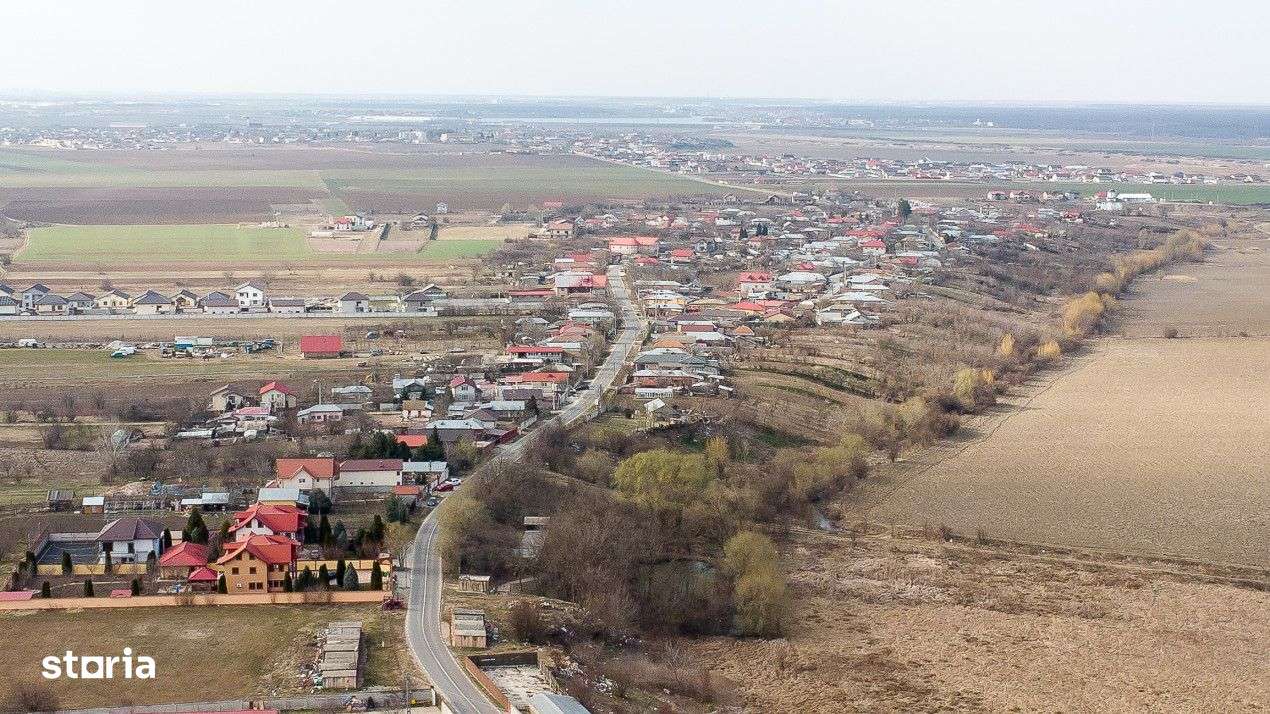 Teren intravilan la asfalt si statie autobuz Ilfov Cernica Posta-7