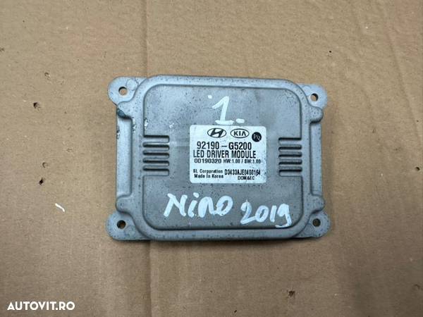 Calculator far, modul led , droser xenon, balast KIA ,HYUNDAI NIRO an 2016-2021 cod 92190-G5200 - 1