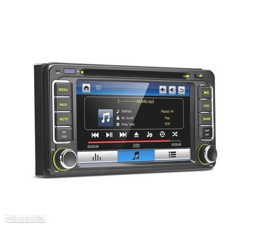 AUTO RADIO 2DIN GPS 6.2" HD TÁCTIL PARA TOYOTA BLUETOOTH USB SD - 3