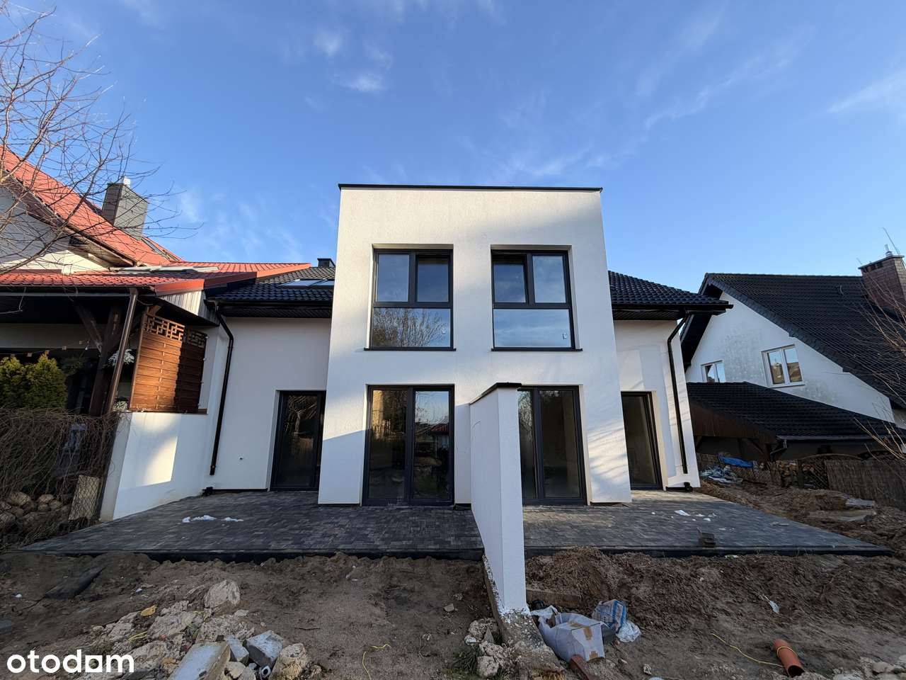 Os.Hubalczyków ul.Sucharskiego GOTOWY! Dom w zabudowie bliźniaczej - Pełny obrazek: 4/10