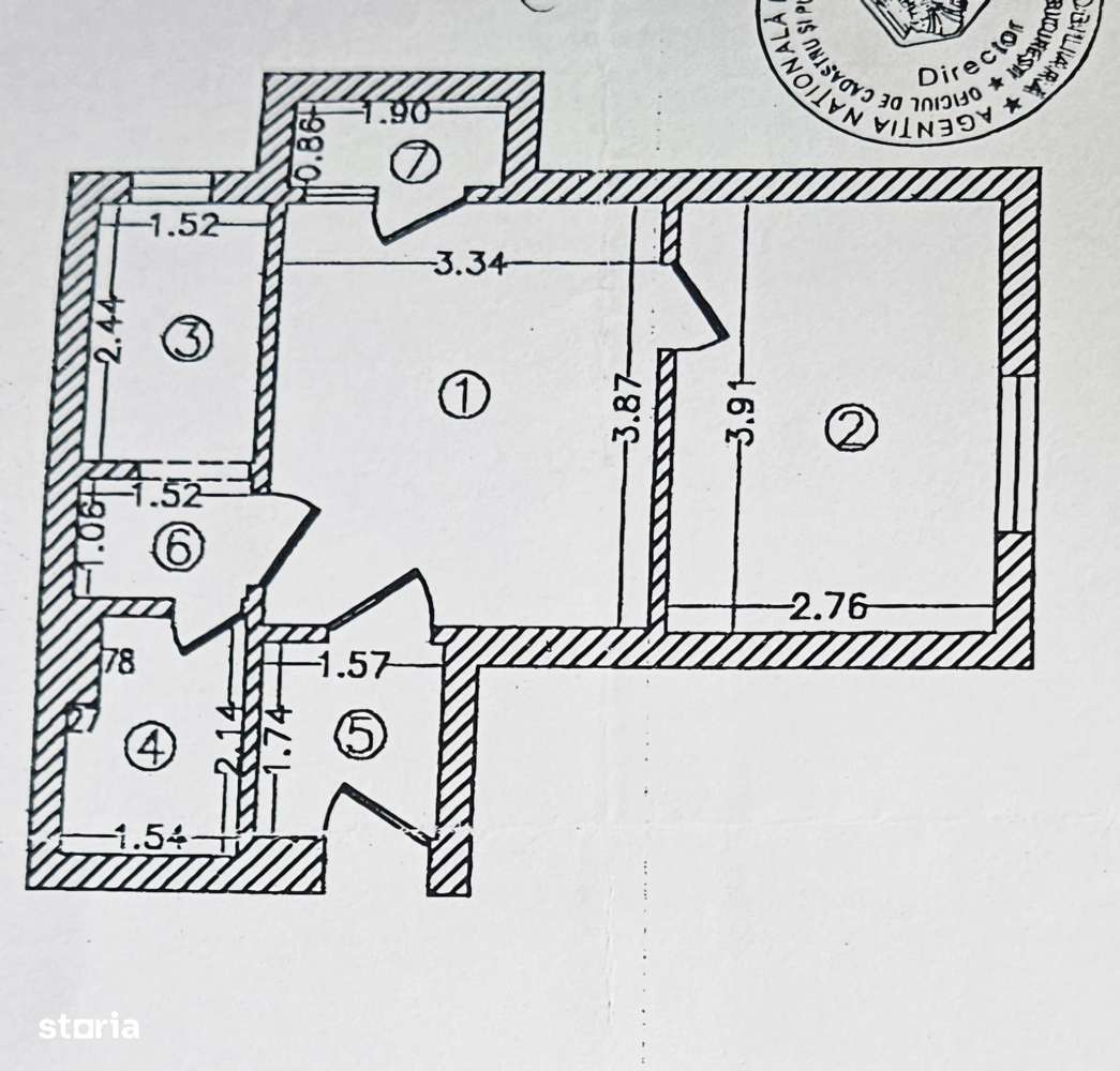 2 camere   renovat complet/Strada  Pricopan /nemobilat-14