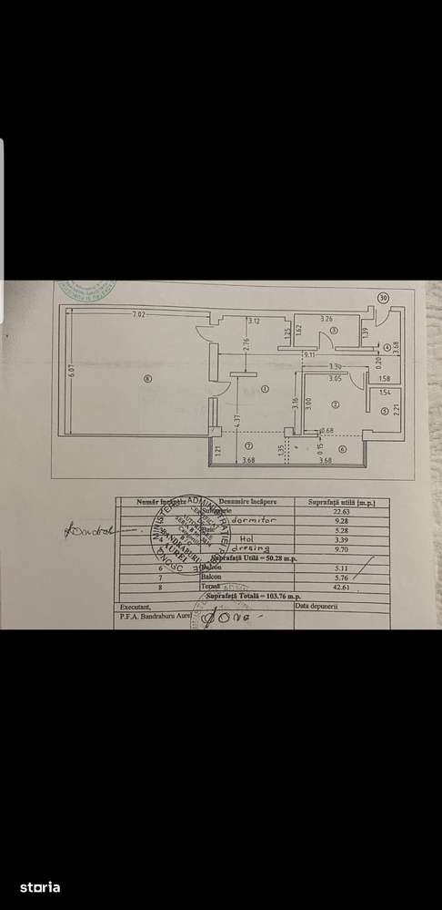 Apartament 2 camere cu terasa-7