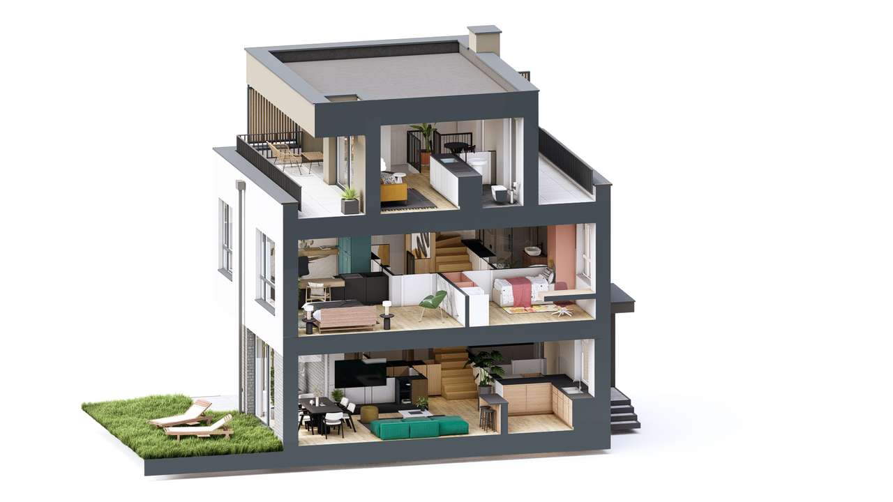 Domy Kmicica – nowe domy jednorodzinne w Elblągu - Pełny obrazek: 5/11