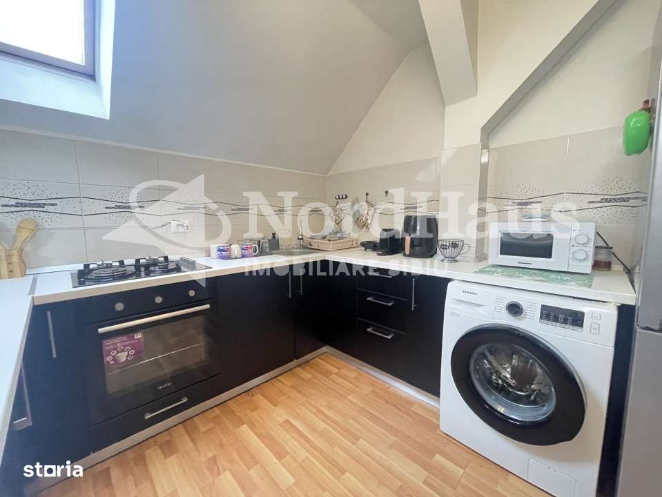 DE VANZARE APARTAMENT TIP MANSARDA | UTILAT | MOBILAT | VASILE AARON-6