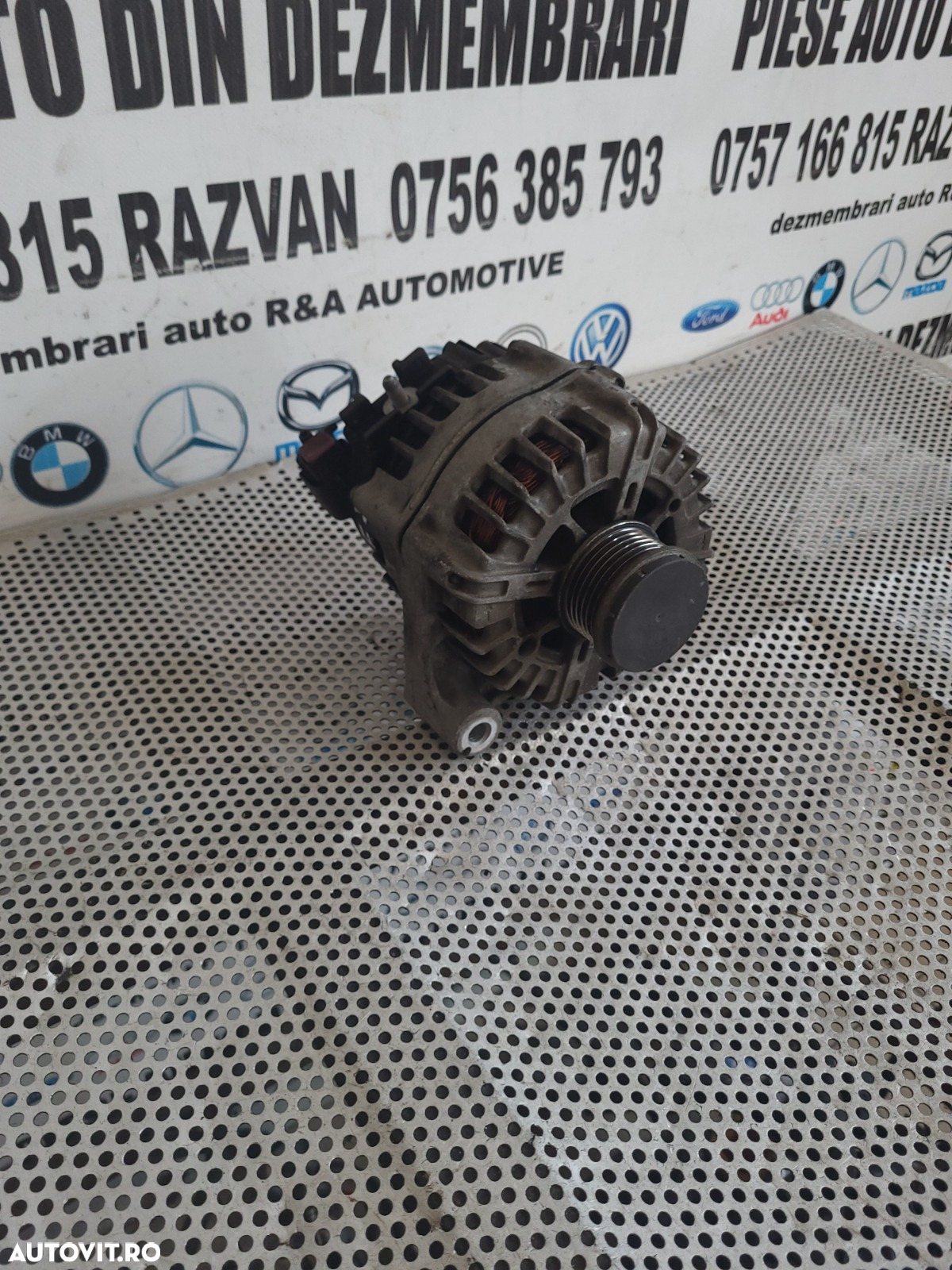 Alternator Bmw 2.0 Diesel N47 Cod 8507624 F20 F21 F30 F31 F10 F11 X1 X3 X4 F25 F26 E83 E84 Etc. - 4