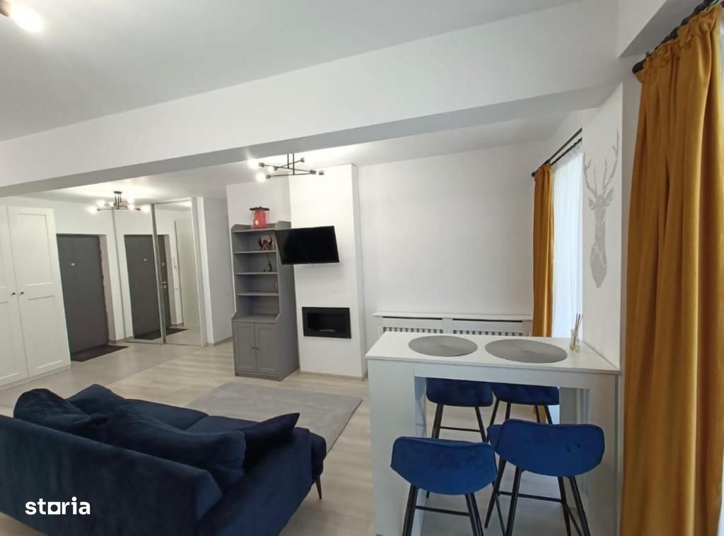 COMISION 0 %, apartament cu 2 camere si gradina, mobilat si utilat