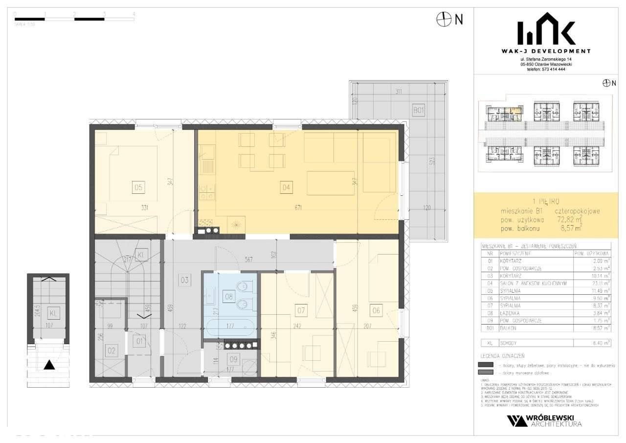 Bezczynszowe mieszkanie 4 pok., 2 parkingi w cenie - Pełny obrazek: 5/10
